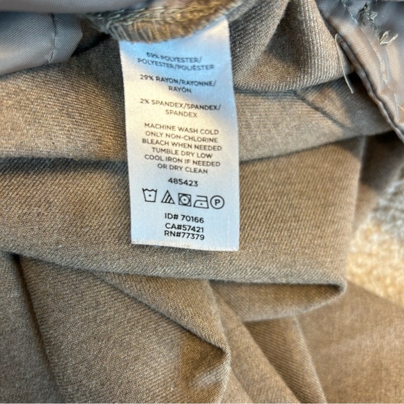 ANN Taylor brown dress pants size 6 - Picture 5 of 10